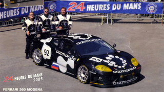 Before he crashed his Enzo, Stefan Eriksson raced a Ferrari 360 at Le Mans